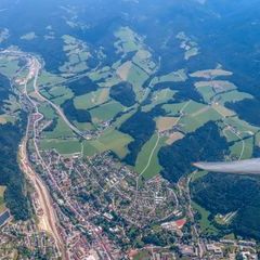 Flugwegposition um 10:29:20: Aufgenommen in der Nähe von Gemeinde Spital am Semmering, Österreich in 2548 Meter